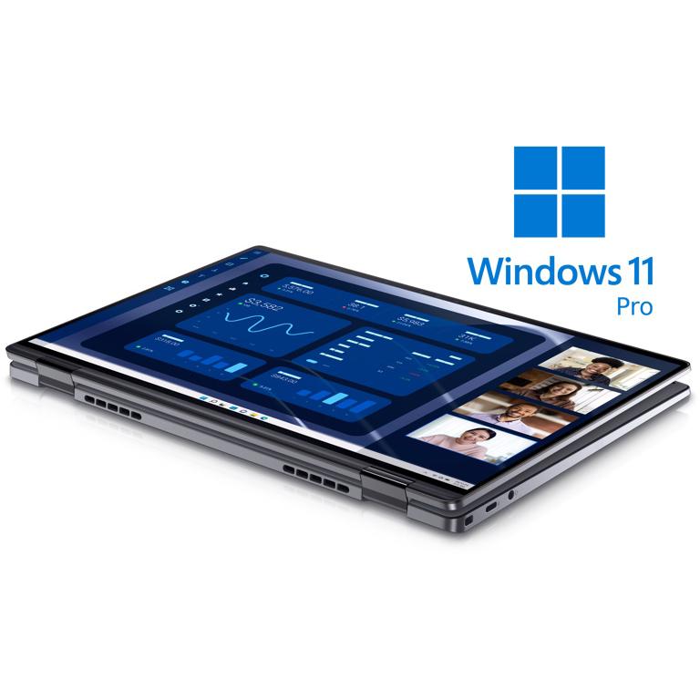 DELL Latitude 9450 2-u-1 14 inch QHD+ 500nits Touch Core Ultra 7 165U 16GB 512GB SSD Backlit FP Win11Pro laptop - pogled 4