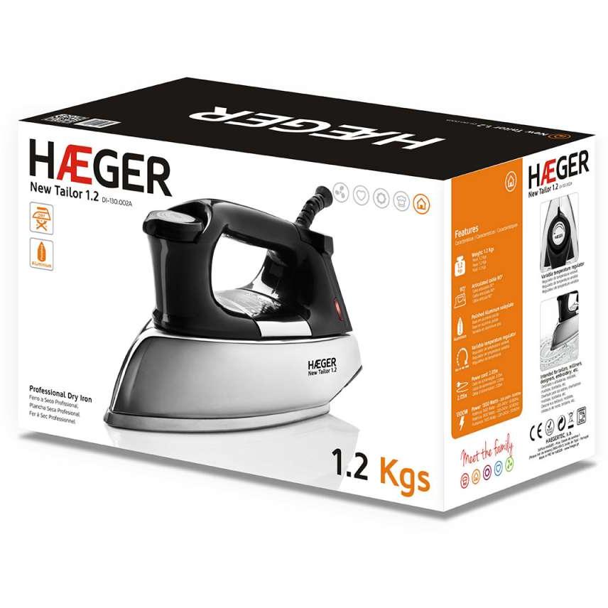 Haeger DI-120.001B pegla bez pare 1200W - pogled 4