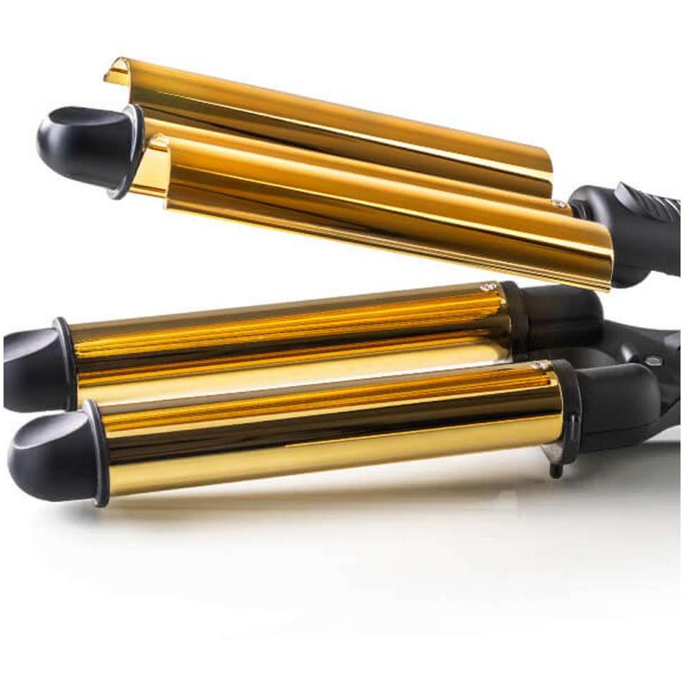 Stajler sa trostrukim keramičkim uvijačem za kosu Golden Haeger HR-45B.002A - pogled 4