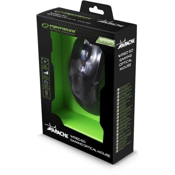Esperanza EGM403B Zični Miš Za Gejmere - pogled 4