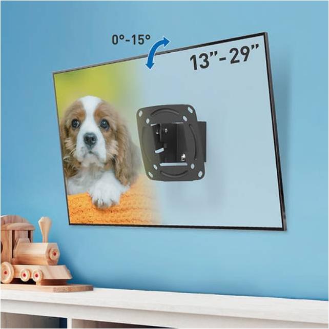 Zidni nosač za televizore od 13 do 29 inča Barkan E110.B - pogled 4