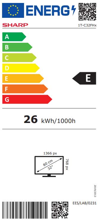 Sharp  Android TV 32 inča HD ready 32FH2EA HD - pogled 4