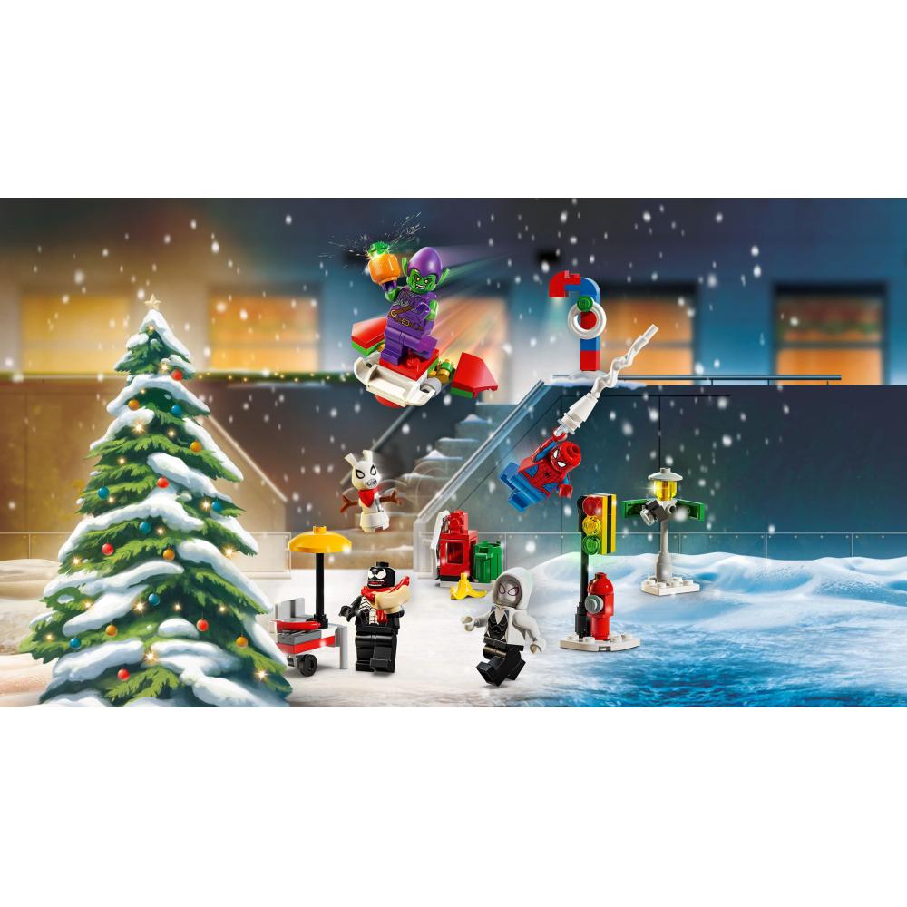 Lego® Spajdermen Božićni kalendar sa igračkama 76293  - pogled 4