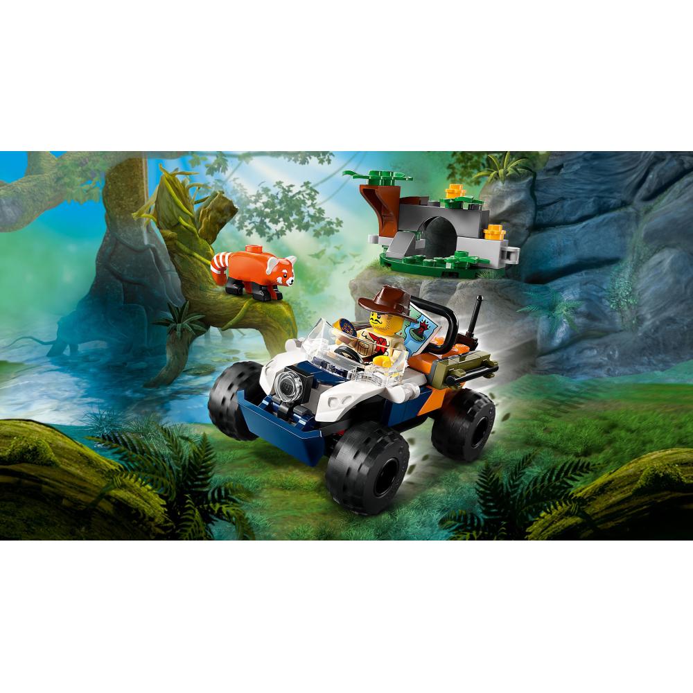 LEGO® City ATV istraživač džungle Misija Crveni Panda 60424  - pogled 4