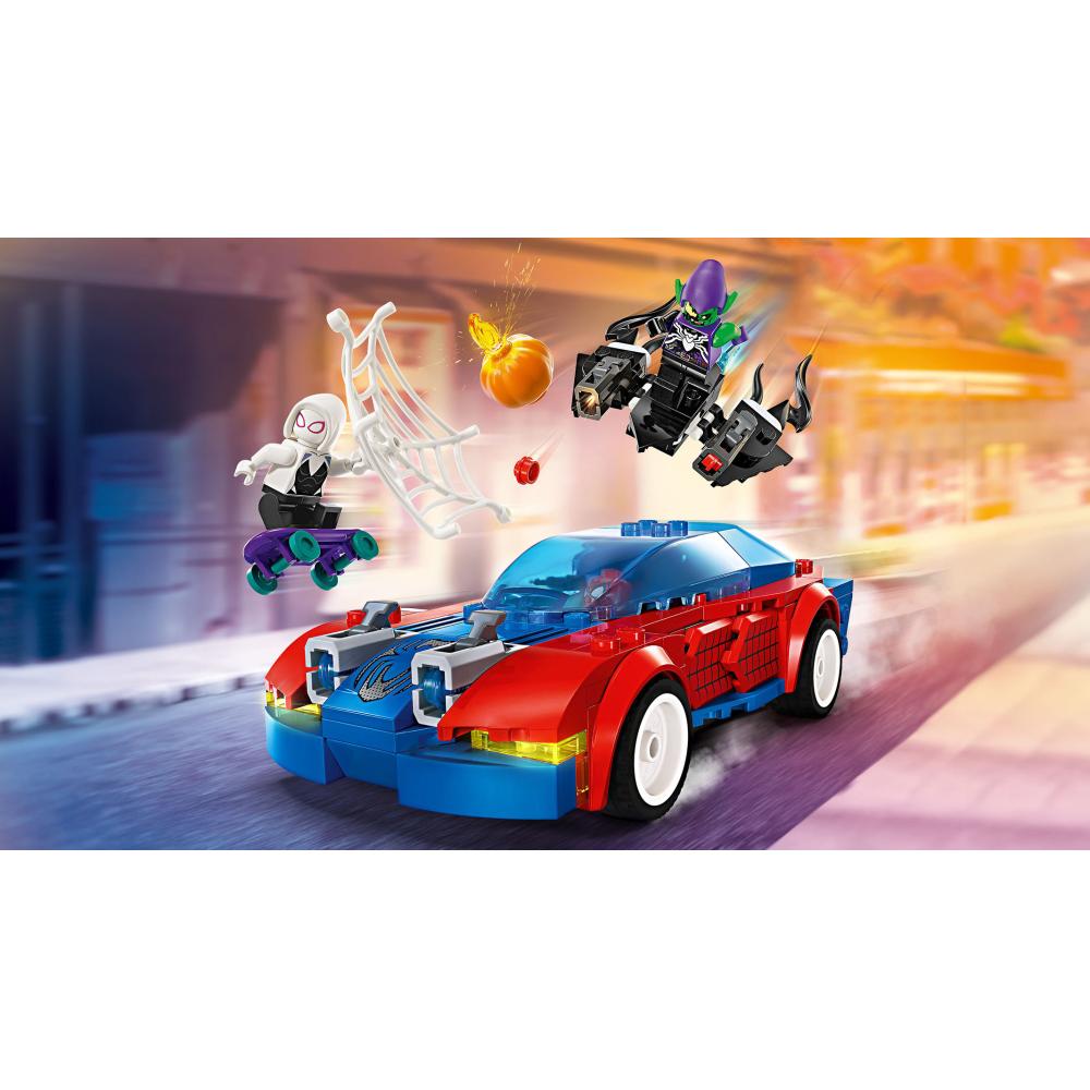 LEGO® Marvel 76279 Spajdermenov Trkački Auto I Venomizirani Zeleni Goblin - pogled 4