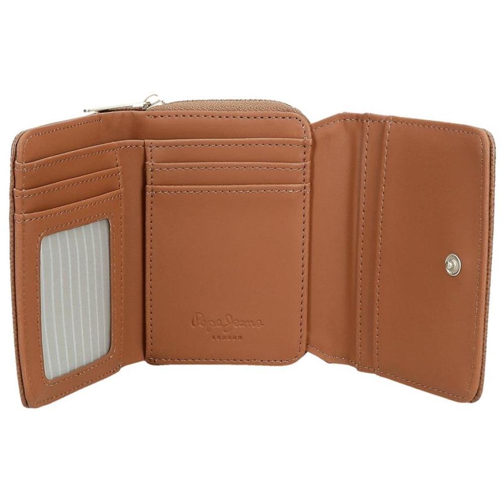 Novčanik na preklop 10cm Pepe Jeans Elia brown 79482 - pogled 4