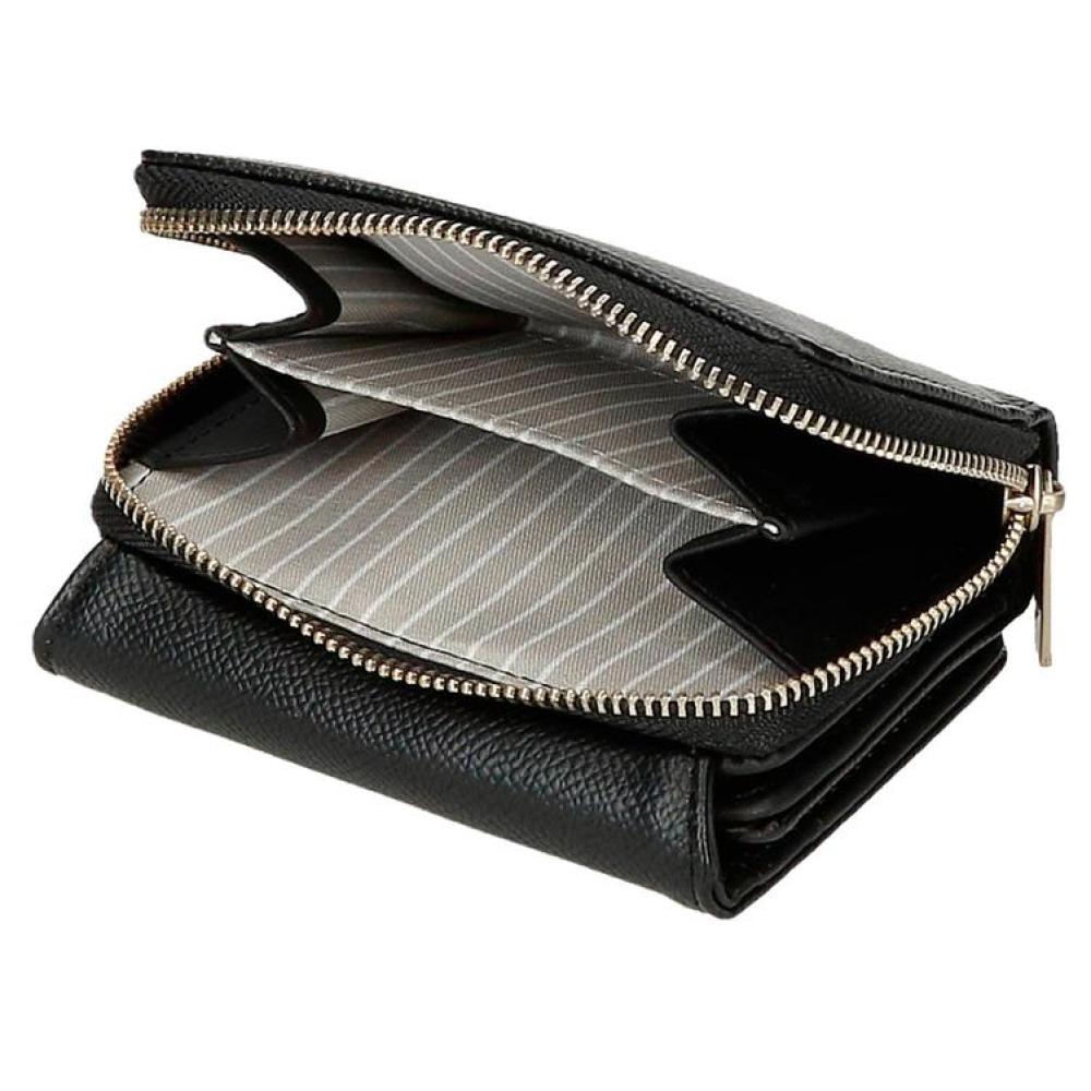 Novčanik na preklop 10cm Pepe Jeans Elia black 79482 - pogled 4