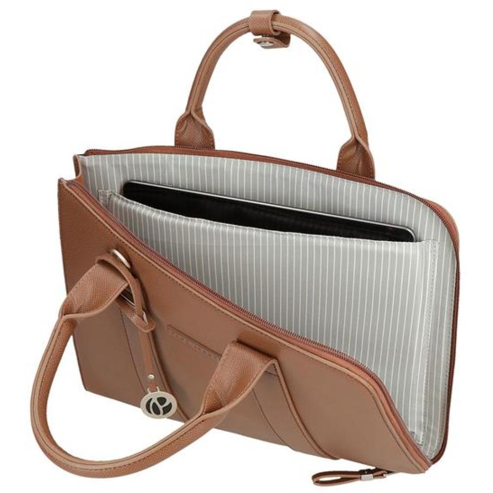 Ženska poslovna torba Pepe Jeans Elia brown 79461 - pogled 4
