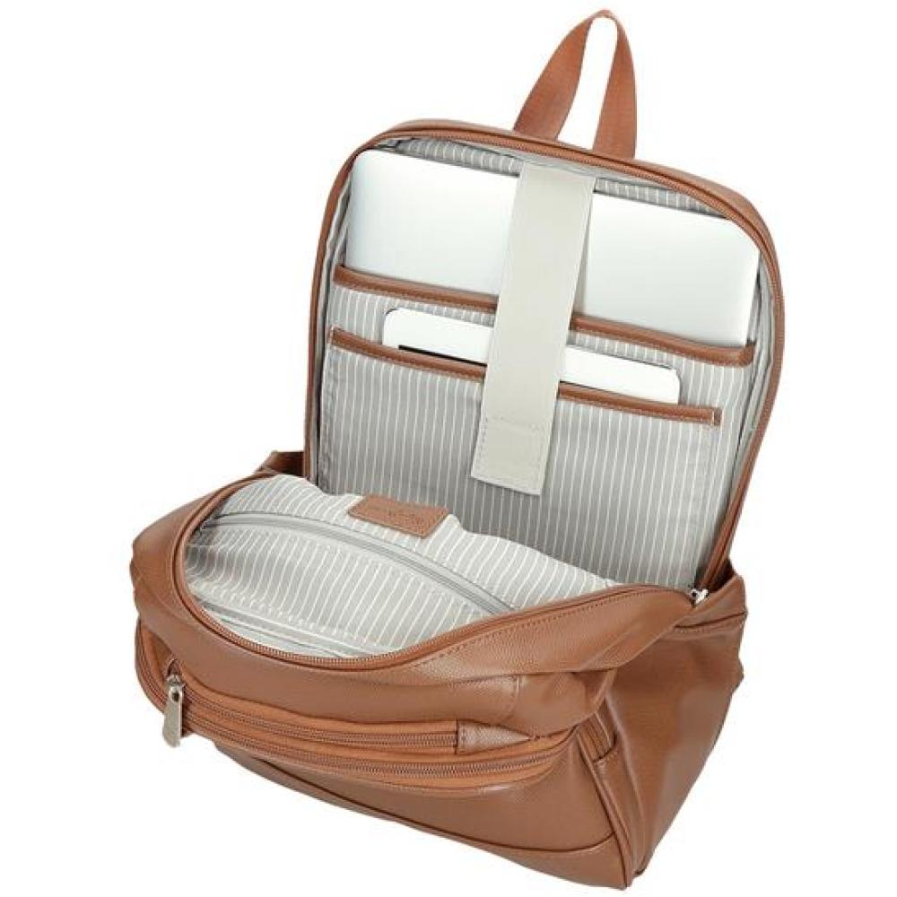 Laptop ranac od eko kože Pepe Jeans Elia brown 79421 - pogled 4