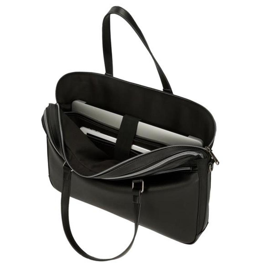 Ženska poslovna torba sa pregradom za laptop PJL Christine black 70960 - pogled 4