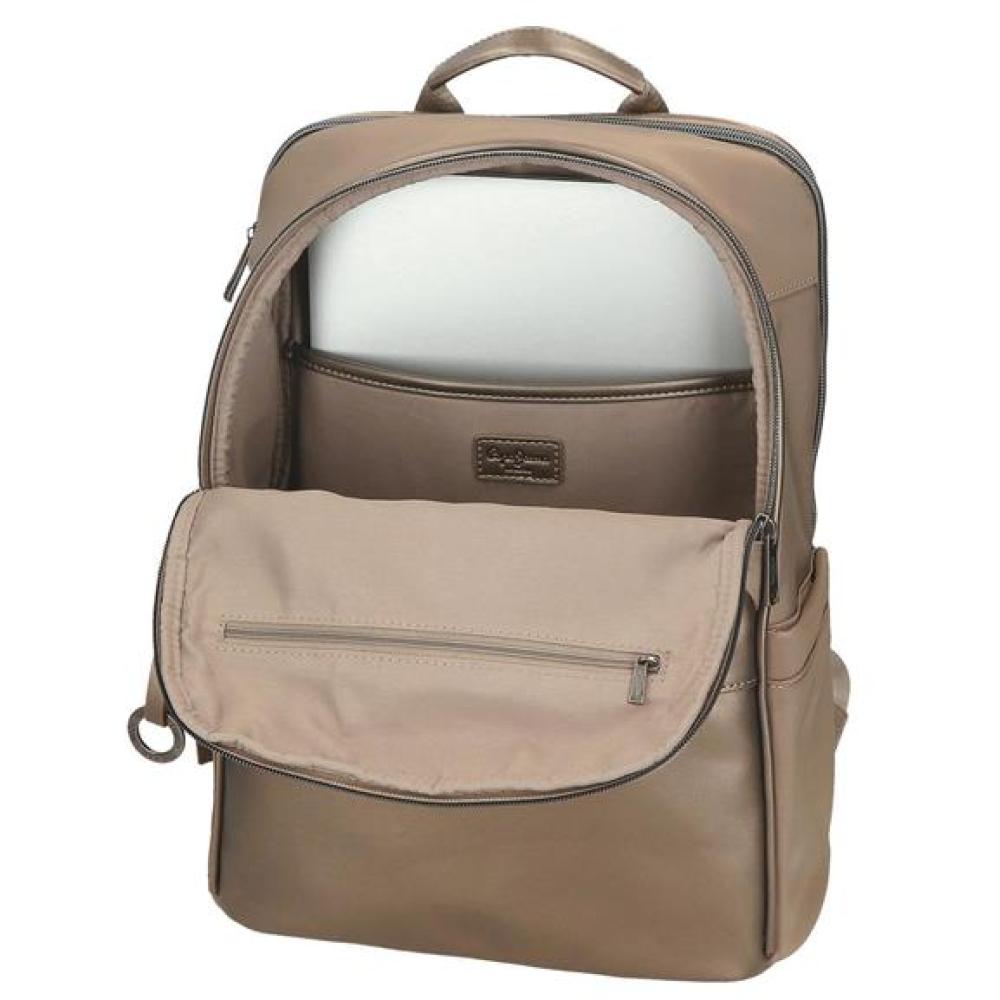 Ranac 40cm sa pregradom za laptop Pepe Jeans Ruby beige 70824 - pogled 4