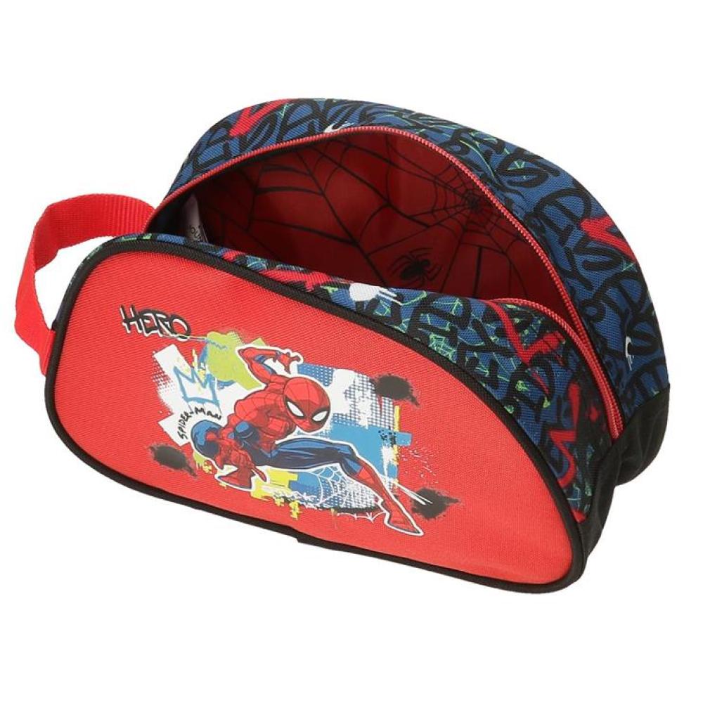 Dečiji neseser za put Spiderman Urban red 29344 - pogled 4