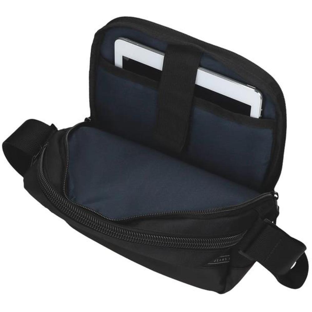 Muška torbica 27cm sa pregradom za tablet Pepe Jeans Stratford black 70457 - pogled 4