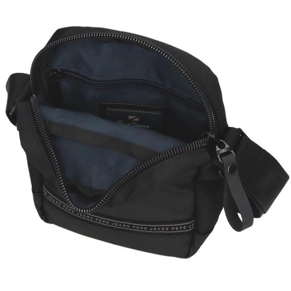 Muška torbica 22cm Pepe Jeans Stratford black 70452 - pogled 4