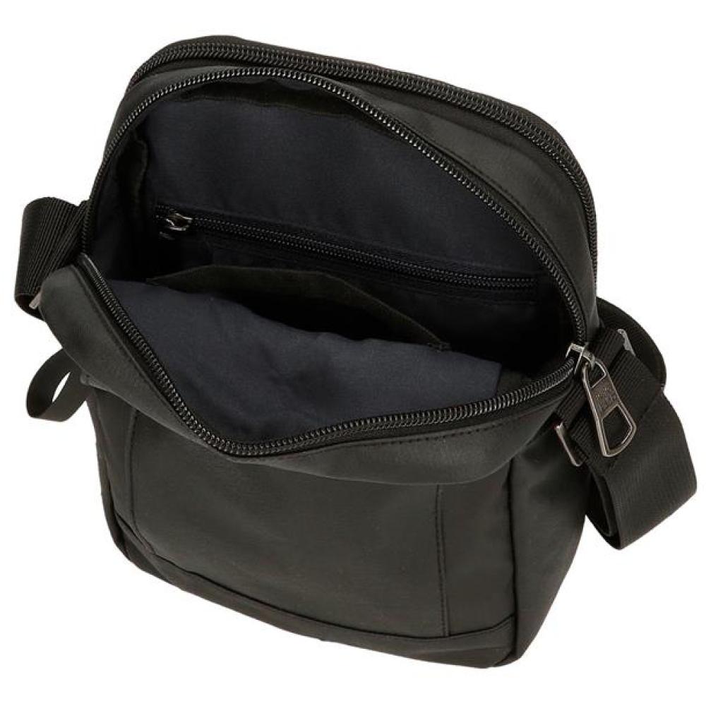 Torba za muškarce 22cm Pepe Jeans Dortmund black 70255 - pogled 4