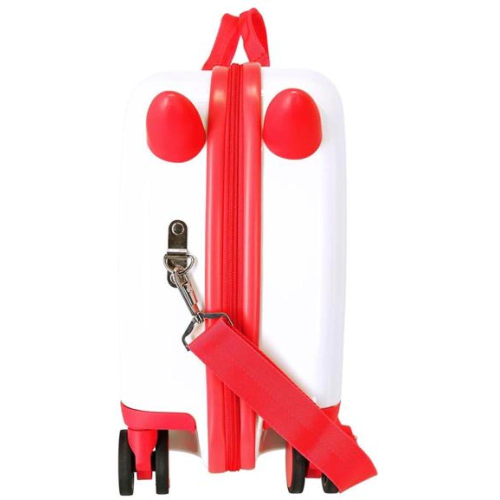 Dečiji putni kofer za vožnju Disney Mickey 3D white 29298 - pogled 4