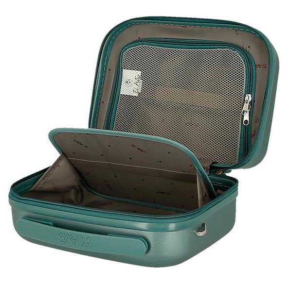 Kozmetički neseser kofer El Potro Vera green 53339 - pogled 4