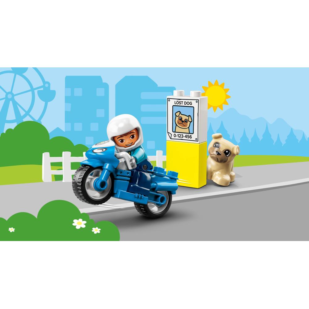 LEGO® DUPLO® 10967 Policijski Motocikl - pogled 4