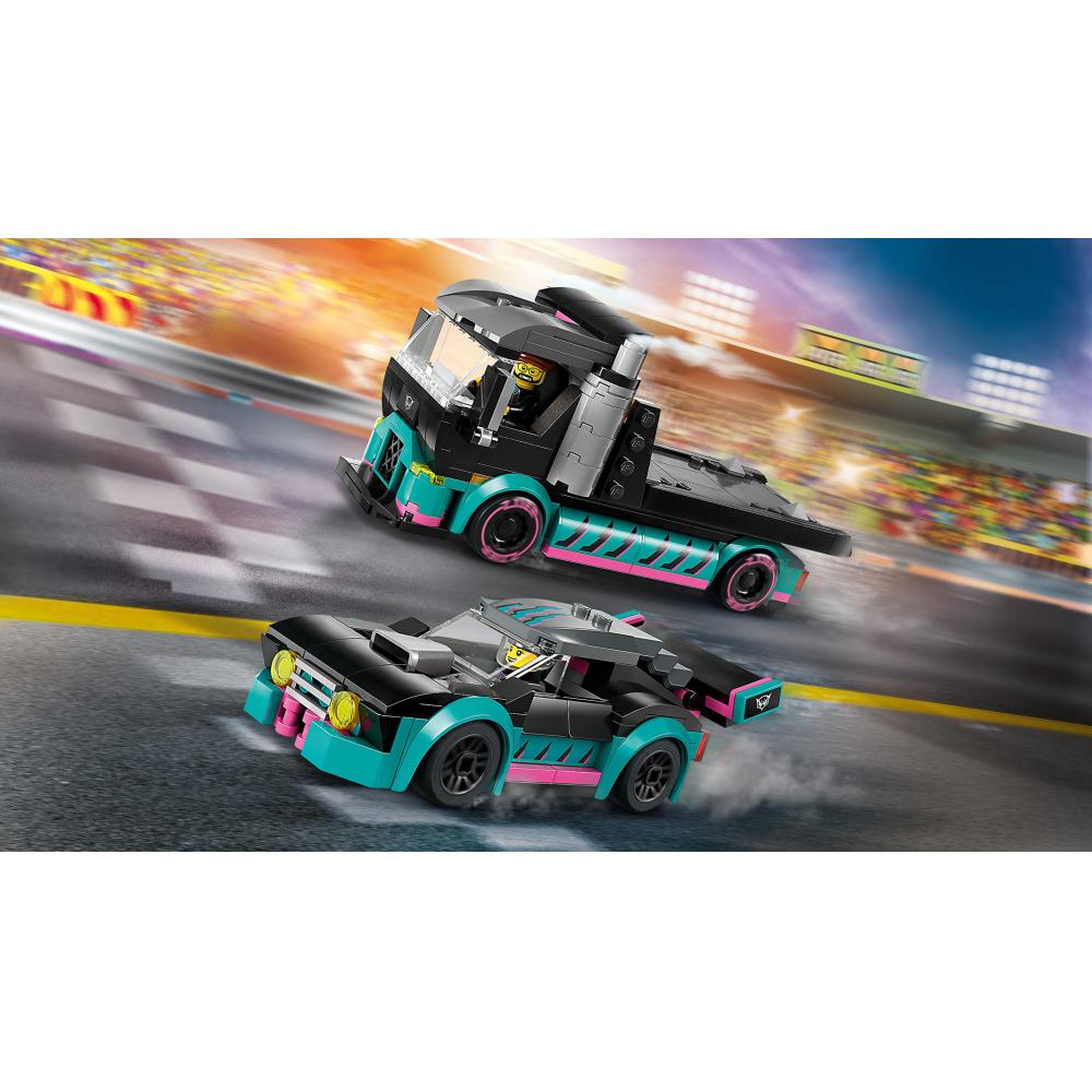 LEGO® City 60406 Trkački Auto I Auto-transporter - pogled 4