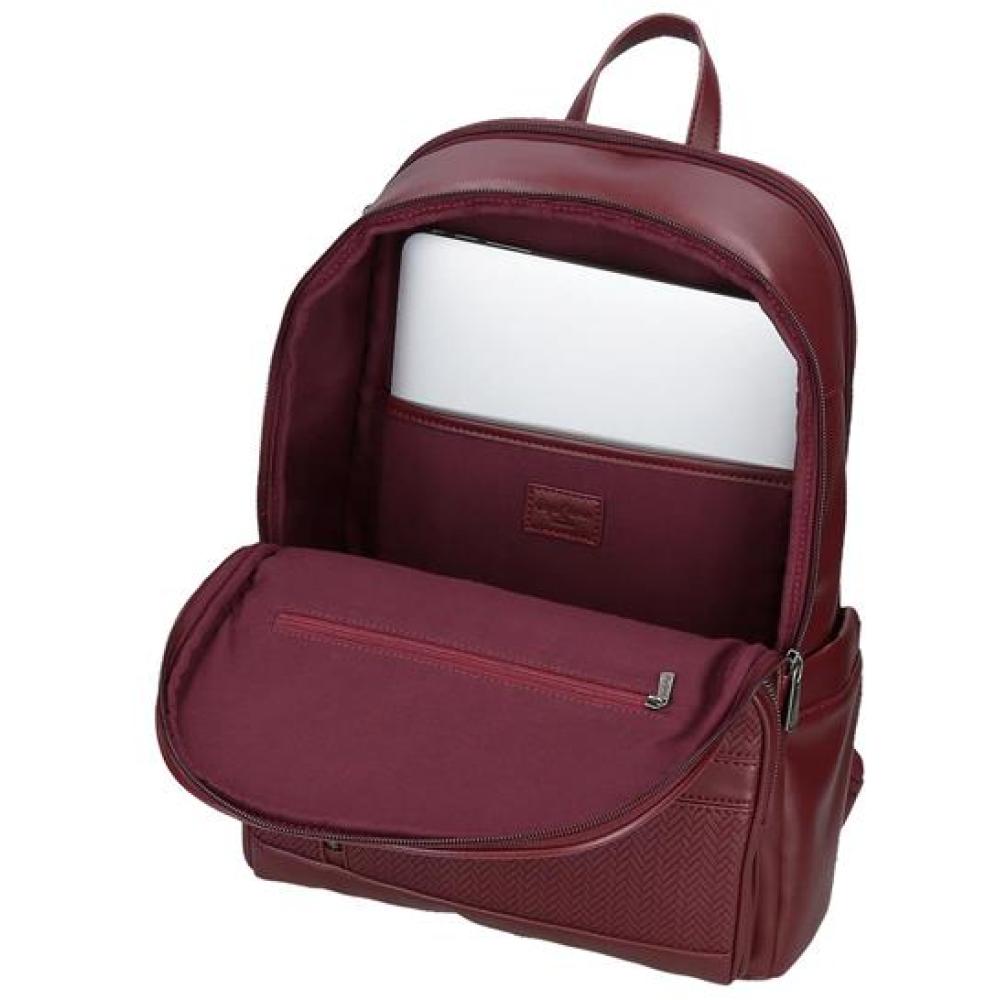 Ranac za laptop Pepe Jeans Sprig bordeaux 79124 - pogled 4