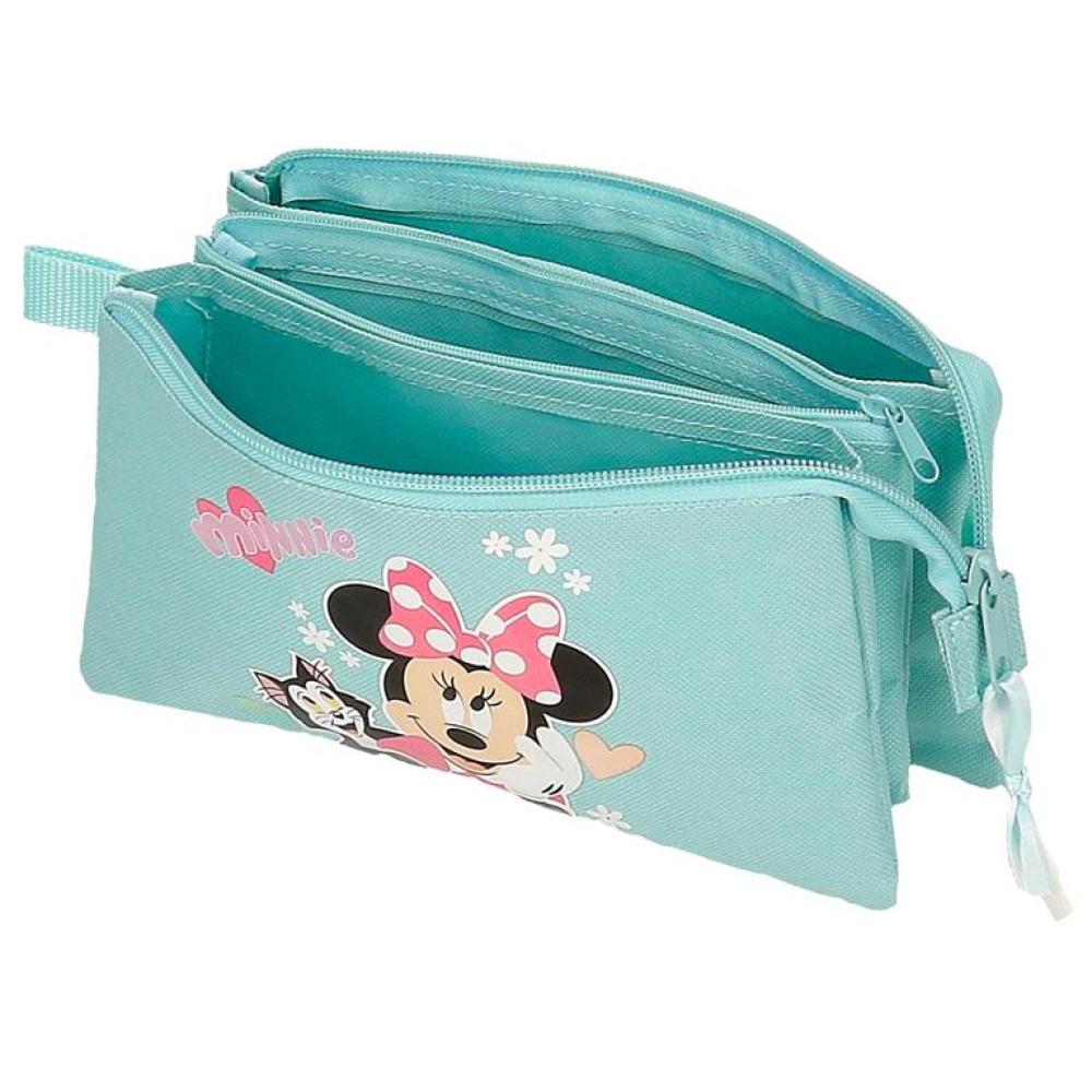 Pernica sa 3 pregrade Disney Minnie Figaro turquoise 42943 - pogled 4