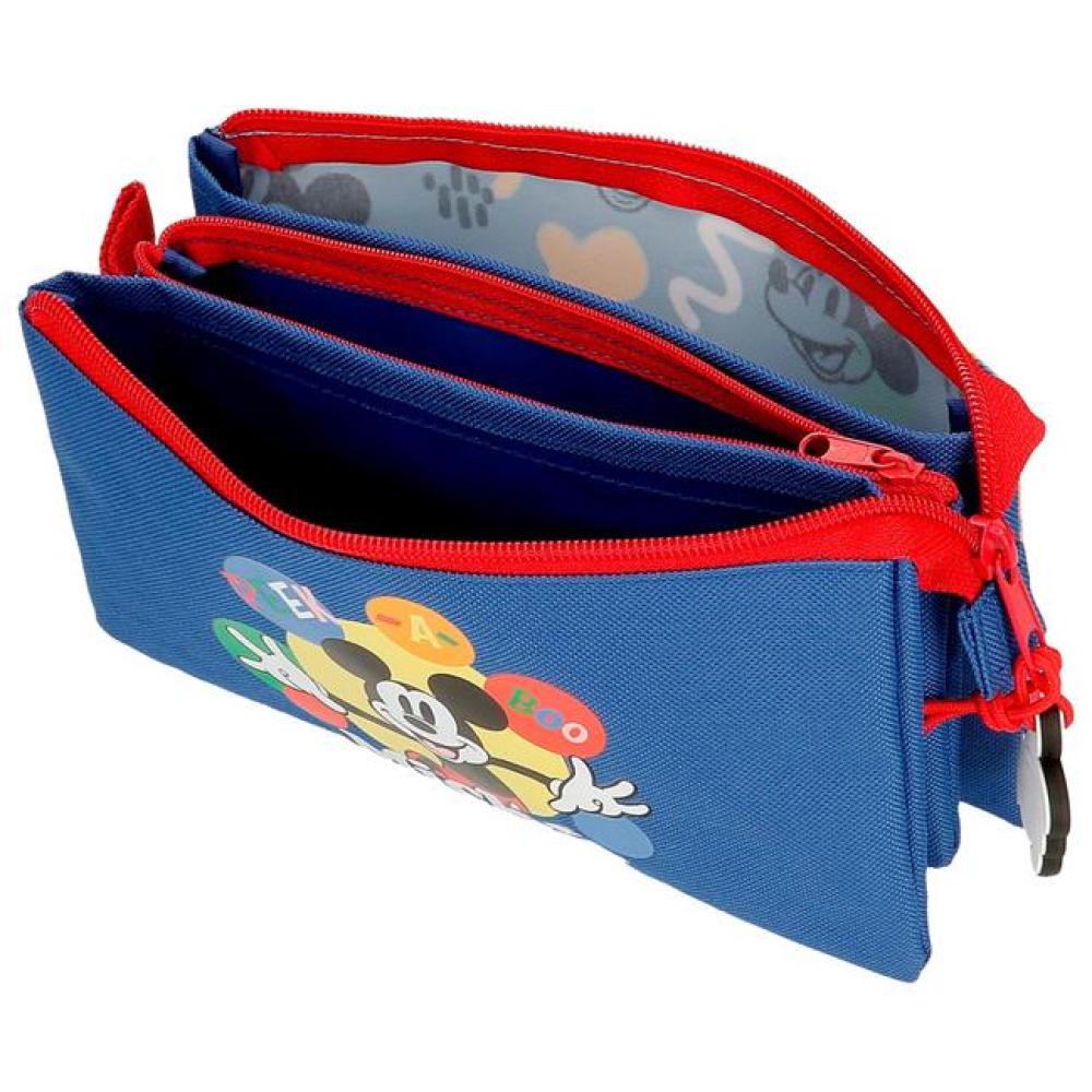 Pernica sa 3 pregrade Disney Mickey Peek-a-boo blue 42243 - pogled 4