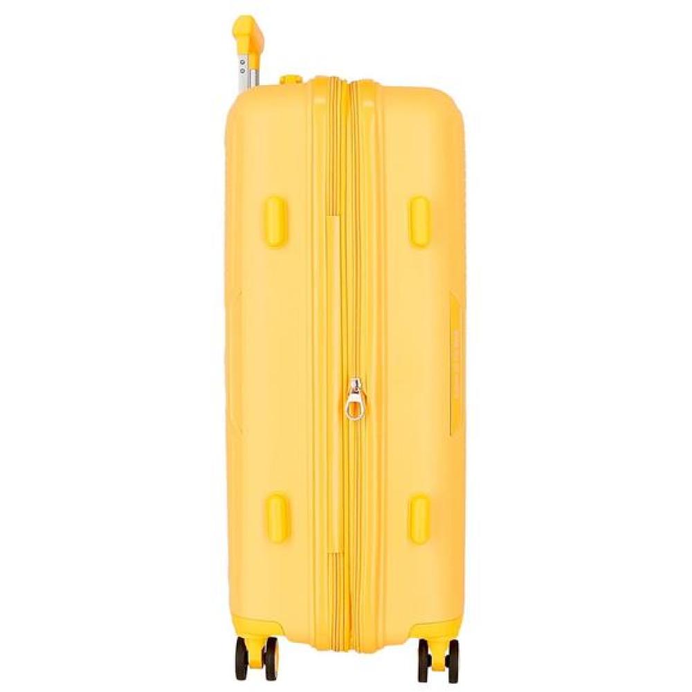 Komplet proširivih kofera od polipropilena 55cm-68cm-78cm Movom Inari yellow 53294 - pogled 4