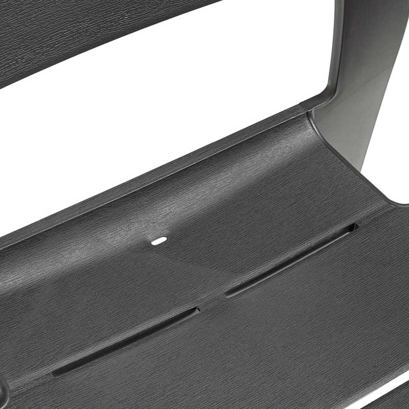 Keter Stolica Julie Dinning Graphitte - pogled 4