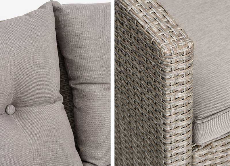 Lounge garnitura za 4 osobe Neva Natur - pogled 4