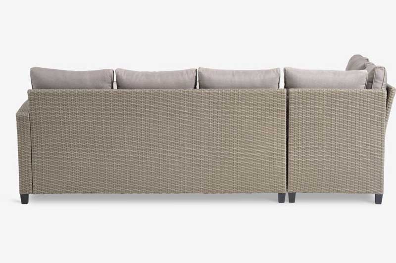 Lounge ugaona garnitura za 6 osoba Perth Natur - pogled 4