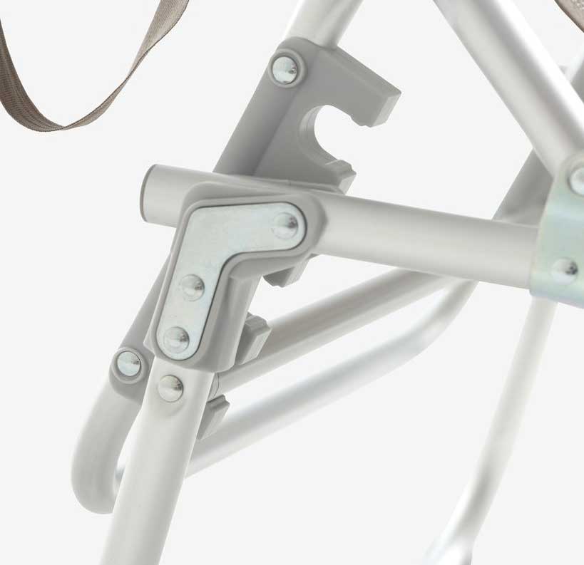 Podesiva ležaljka sa tendom za zaštitu lica i glave - pogled 4