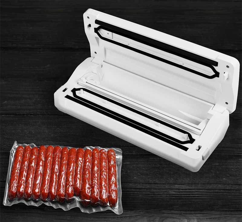 Aparat za vakuumiranje hrane i zavarivanje kesa ECG VacuFresh - pogled 4