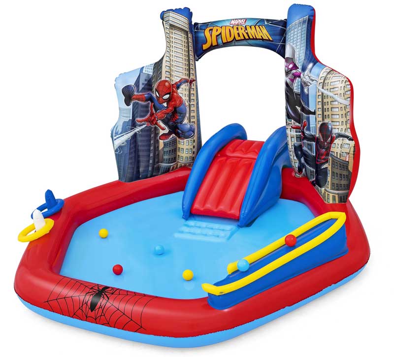 Bestway 98793 Vodeno igralište Spider-Man 211x206x127cm - pogled 4