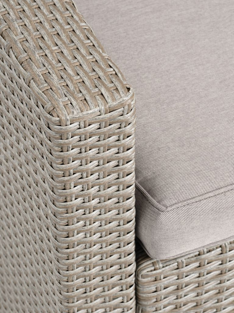 Velika ugaona ratan garnitura Ager Natur za 8 osoba - pogled 4