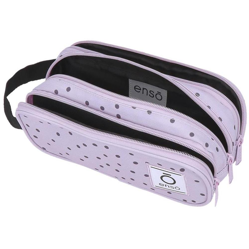 Pernica sa 3 pregrade Enso Fleur lila 98747 - pogled 4
