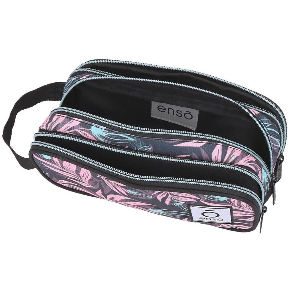 Pernica sa 3 pregrade Enso Fleur purple 98747 - pogled 4