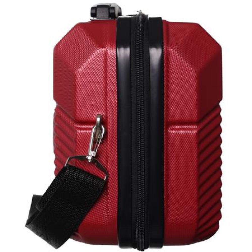 ABS neseser Kofer za šminku Enova Capri bordeaux 524260 - pogled 4