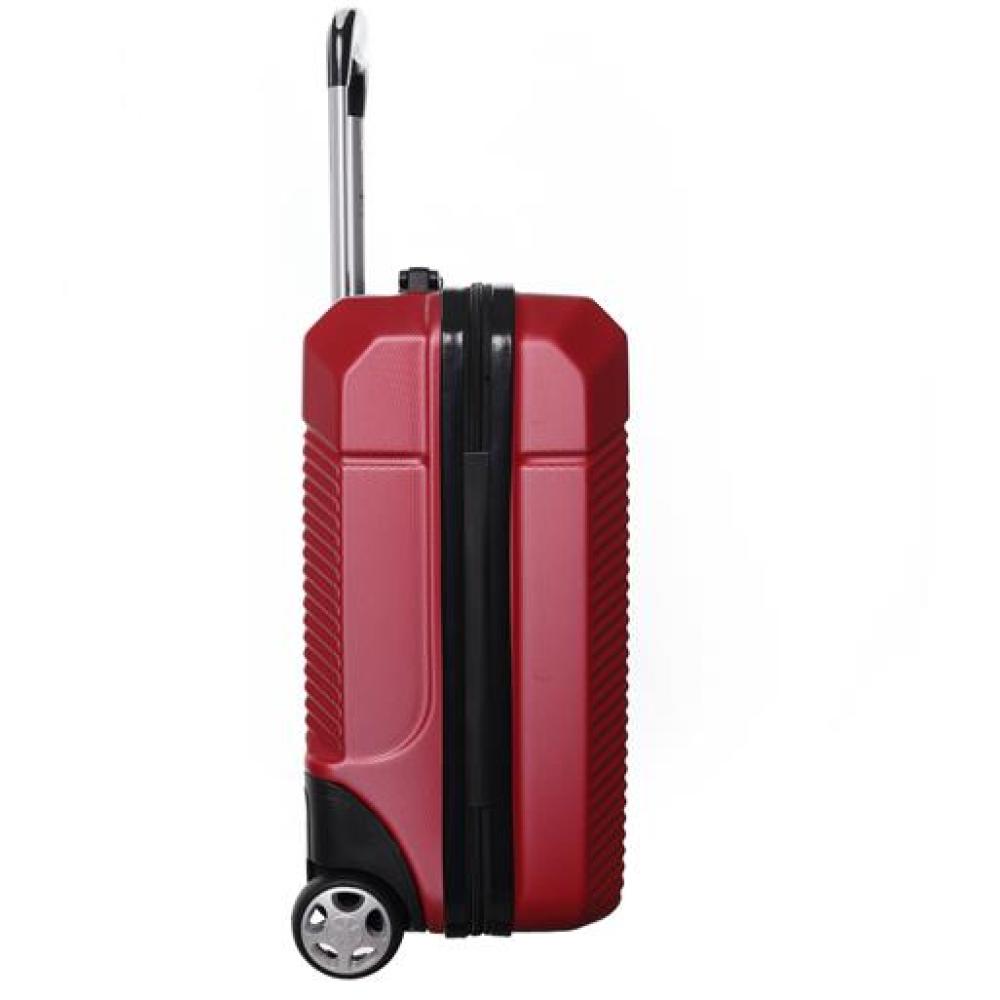 ABS putni kabinski kofer 40cm Capri bordeaux Enova 524209 - pogled 4
