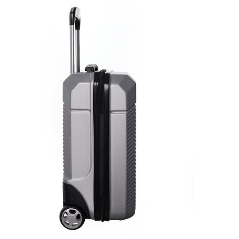 ABS putni kabinski kofer 40cm Capri grey Enova 524209 - pogled 4
