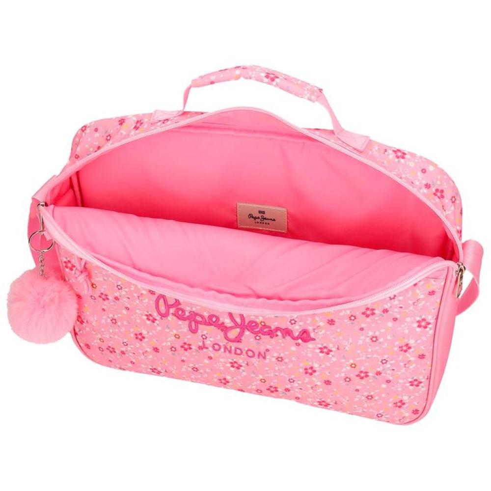 Torba za laptop školska torba 38cm Pepe Jeans Alenka pink 67153 - pogled 4