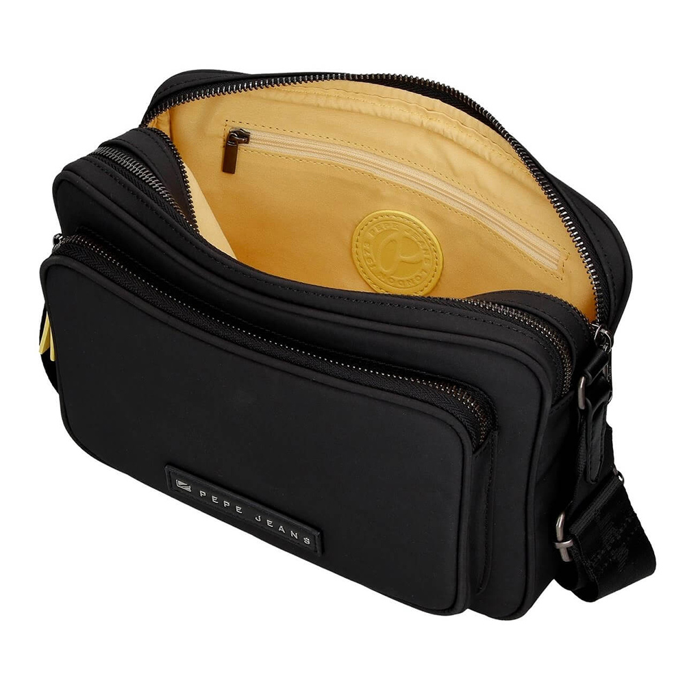 Pepe Jeans Tašna sa dve pregrade Tessa black 70853 - pogled 4