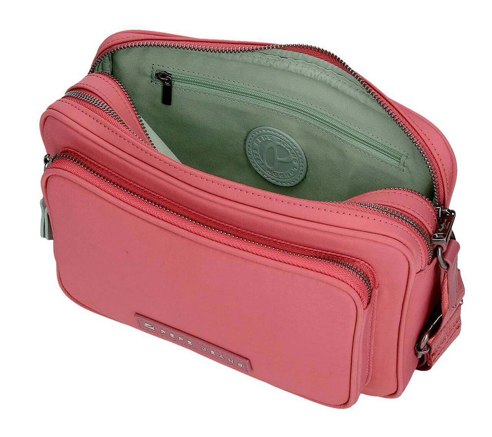 Pepe Jeans Tašna sa dve pregrade Tessa strawberry 70853 - pogled 4