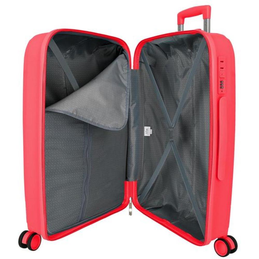 Komplet PP kofera 64/55cm Roll Road Orbit pink 54995 - pogled 4