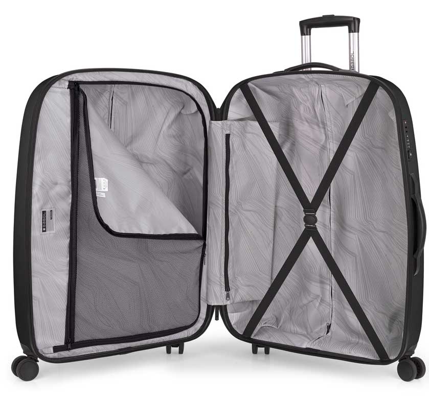 Veliki proširivi tvrdi kofer Gabol Paradise XP 123347-01 - pogled 4