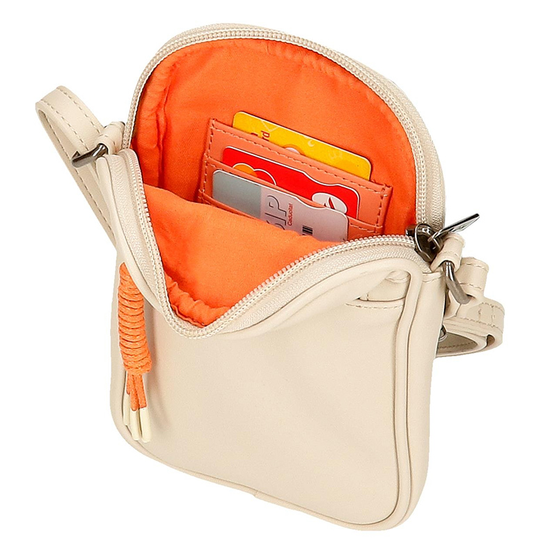 Pepe Jeans Ženska torbica za telefon i sitnice Bea beige 75652 - pogled 4