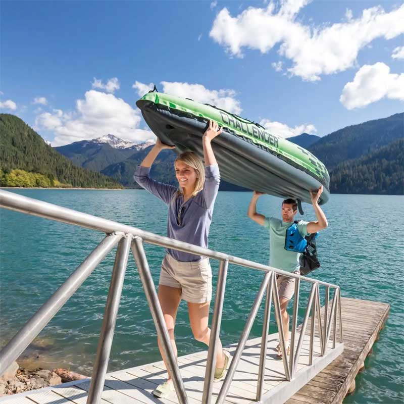 Intex Kajak dvosed na naduvavanje sa opremom Challenger K2 68306 - pogled 4