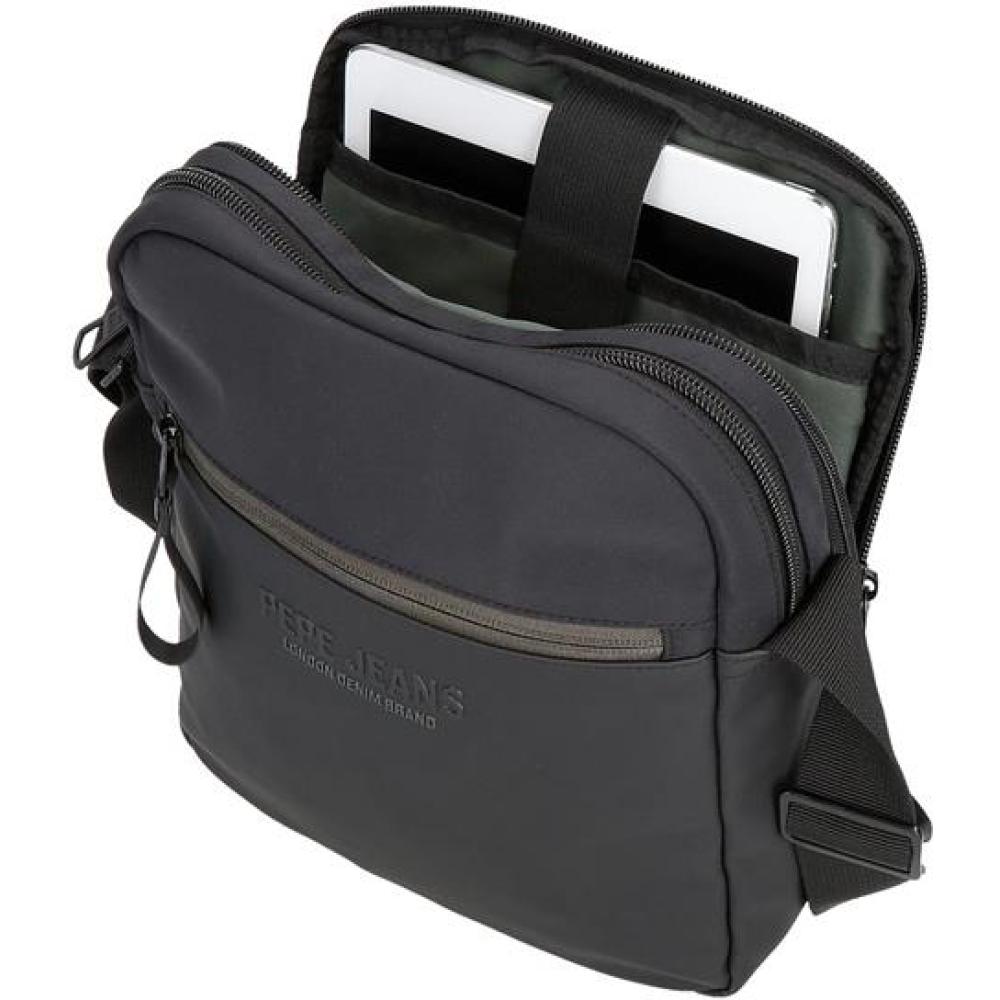 Muška torbica 27cm sa pregradom za tablet PJL Sail Up black 71757 - pogled 4