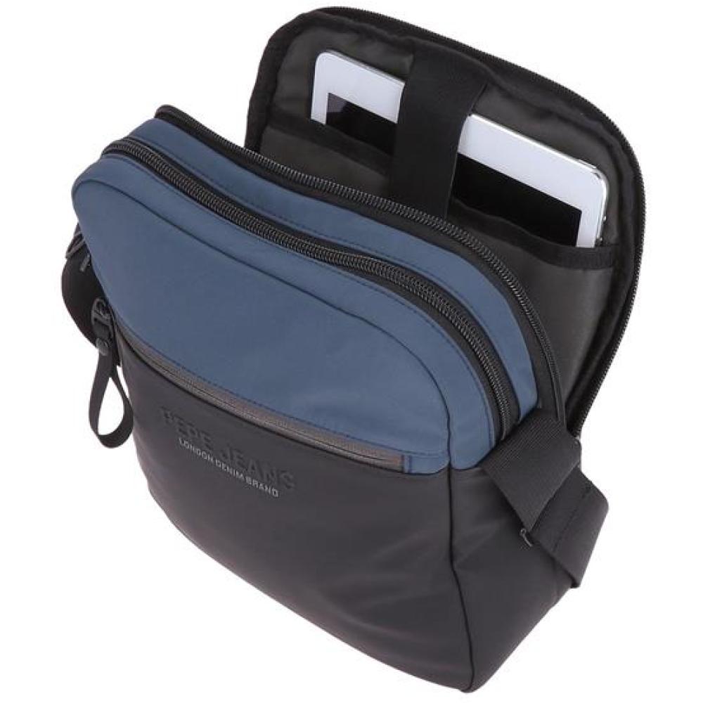 Muška torbica 27cm sa pregradom za tablet PJL Sail Up navy 71757 - pogled 4