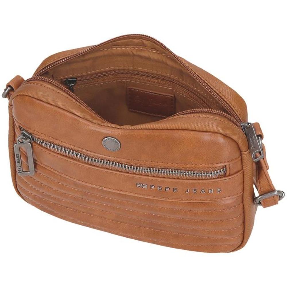 Ženska tašna 21cm Pepe Jeans Biker brown 71555 - pogled 4