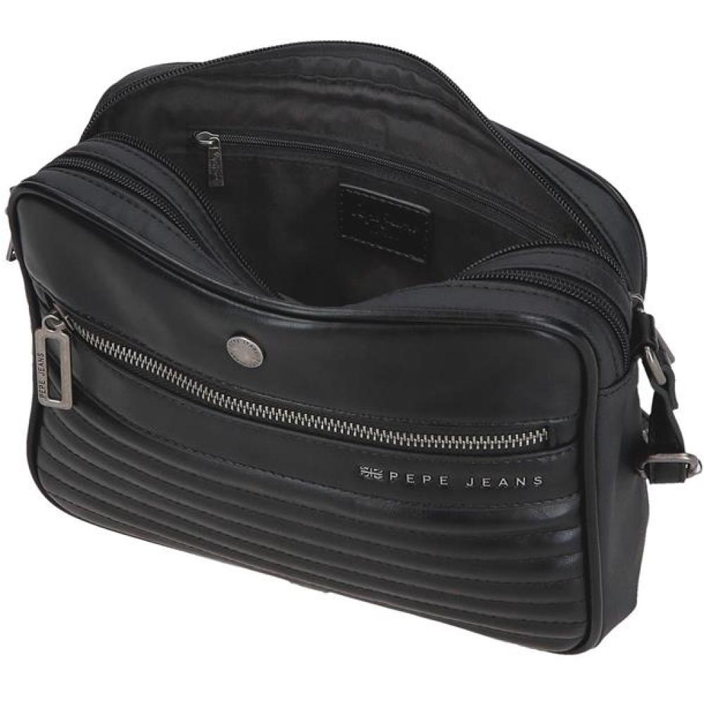 Ženska tašna 24cm Pepe Jeans Biker black 71554 - pogled 4